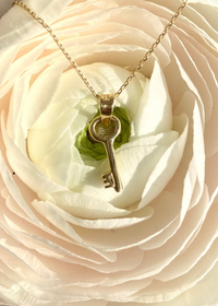 Key to Wishes 14K Altın Kolye