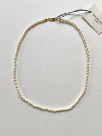 Plain Pearl 14K Altın Kolye