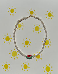 Watermelon İnci Kolye | Atelier Mori X Tilmik Beads