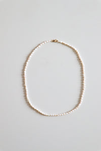 Plain Pearl 14K Altın Kolye